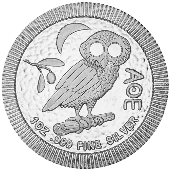 1 oz Owl of Athen